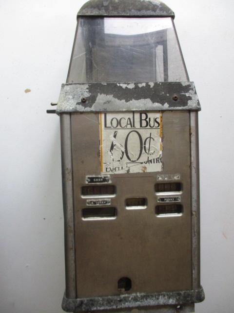 Boston MBTA Bus Fare Coin Collection Machine 24" (1 of 9)