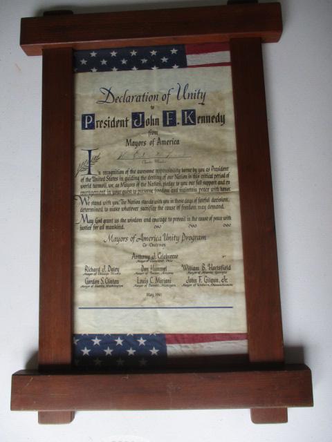 President John F. Kennedy Presentation Piece (1 of 6)