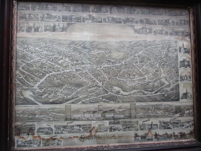 1892 Southbridge Map with American Optical, (1 of 13)
