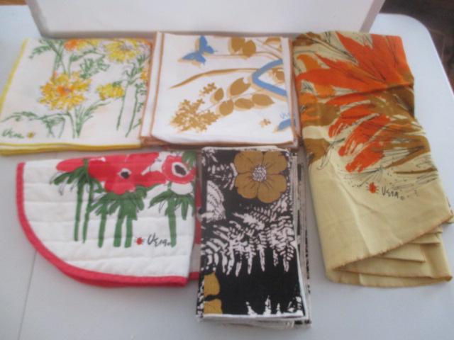 Vera Neumann 60's Linen & Other Vintage Linen (1 of 8)