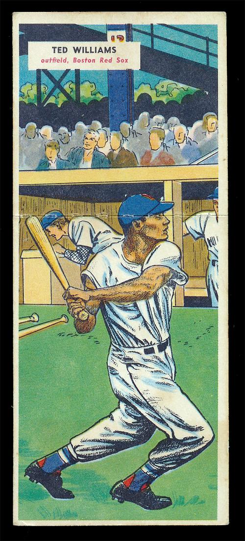 1955 Topps Double Header #69/70 Ted Williams Ex (1 of 2)