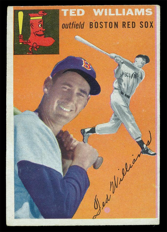 1954 Topps Baseball #1 Ted Williams Gd (1 of 2)