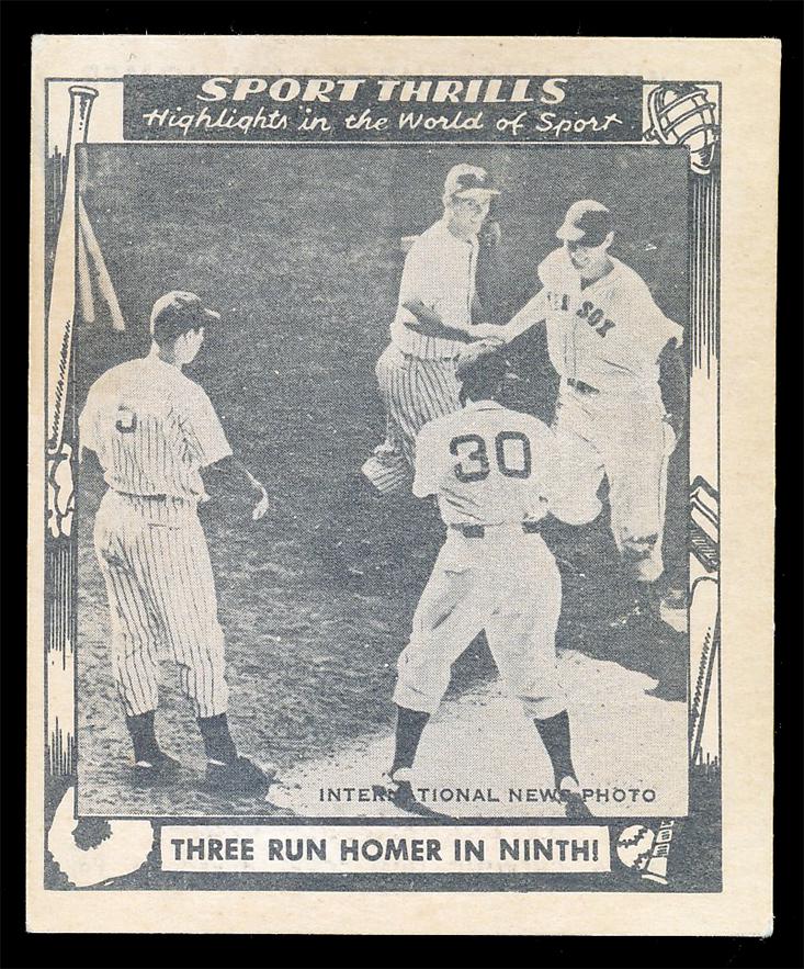 1948 Sport Thrills #16 Ted Williams Ex++ (1 of 2)