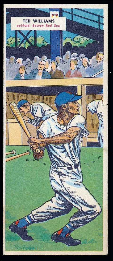 1955 Topps Double Header #69/70 Ted Williams Vg (1 of 2)