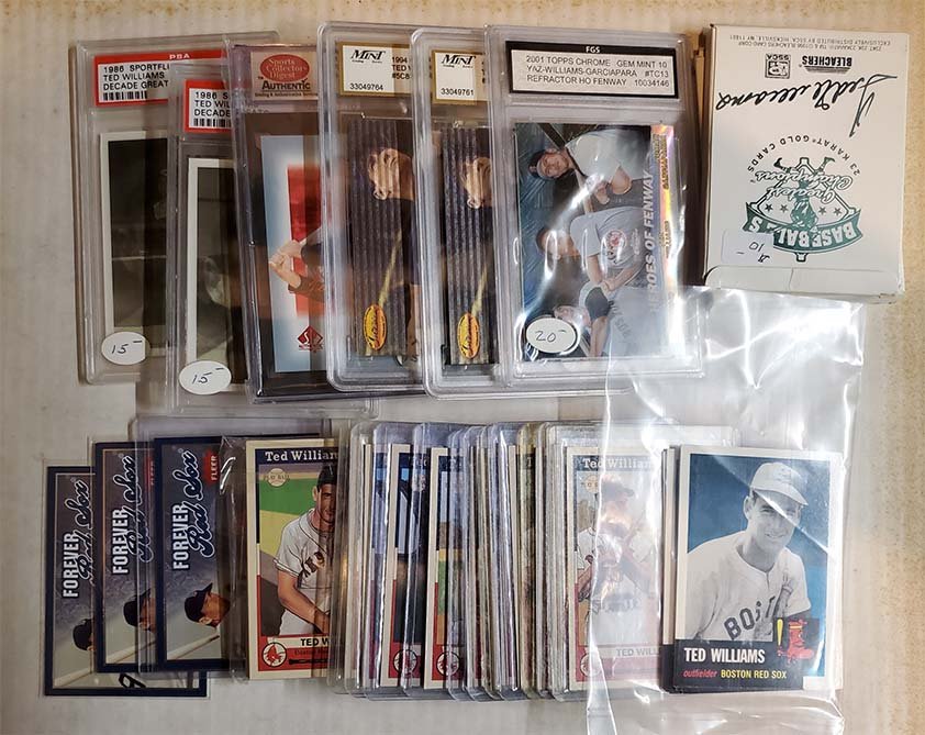 Ted Williams Modern Card Box Lot (1 of 1)