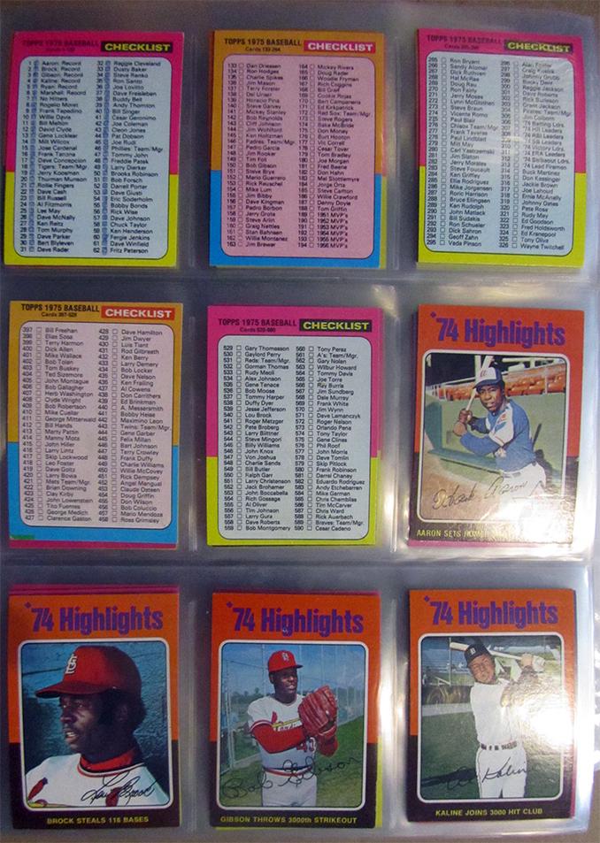 1975 Topps Baseball MINI Complete Set (1 of 5)