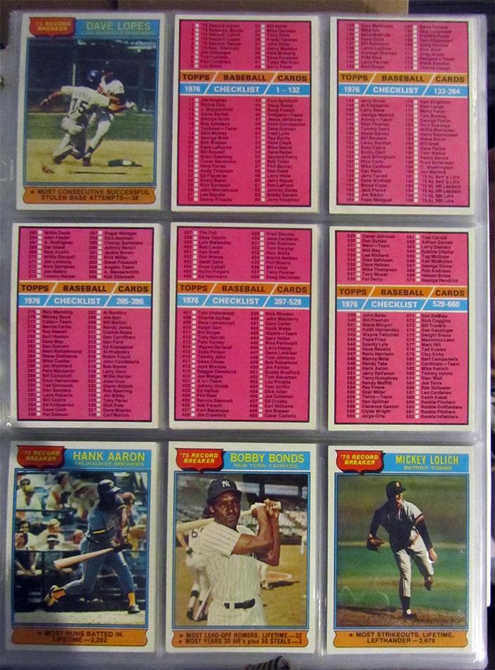 1976 Topps Baseball Complete Set (1 of 5)