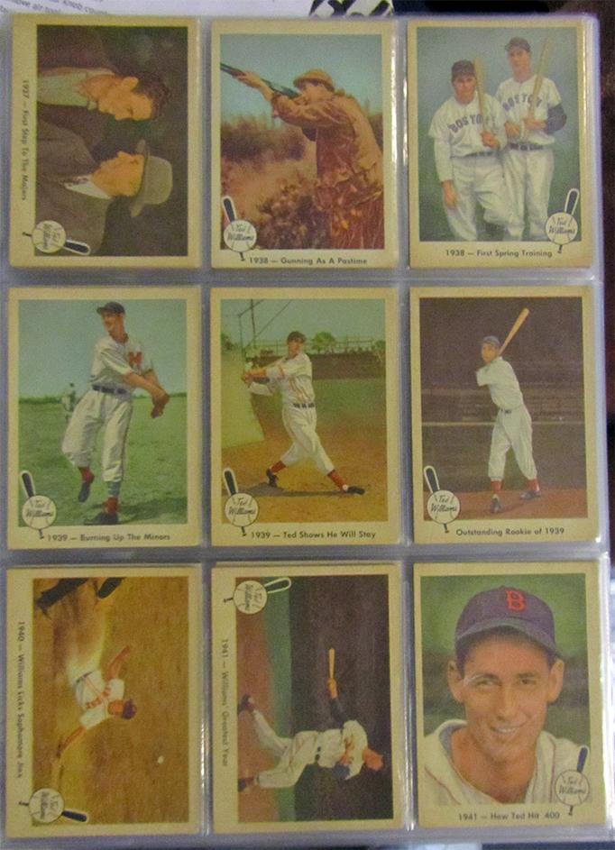 1959 Fleer Baseball Ted Williams Near Set 79/80 (1 of 3)