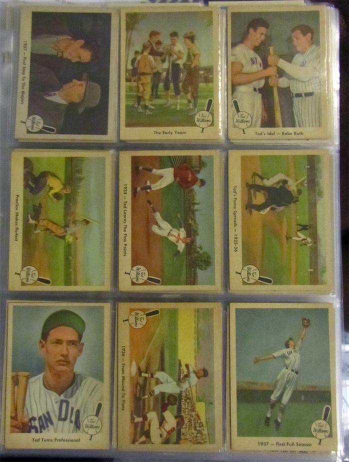 1959 Fleer Baseball Ted Williams Near Set 79/80 (1 of 3)