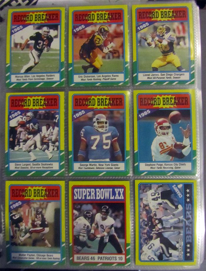 1986 Topps Football Complete Set (1 of 5)