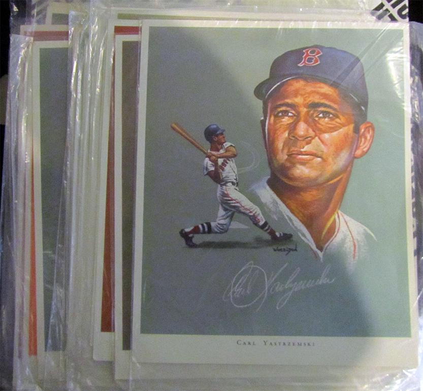 Boston Red Sox Memorabilia Lot w/yearbooks (1 of 4)