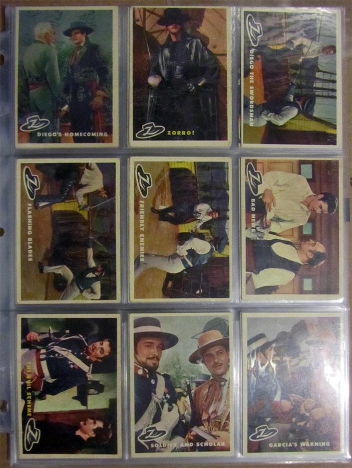 1958 Topps Zorro Complete Set (1 of 1)
