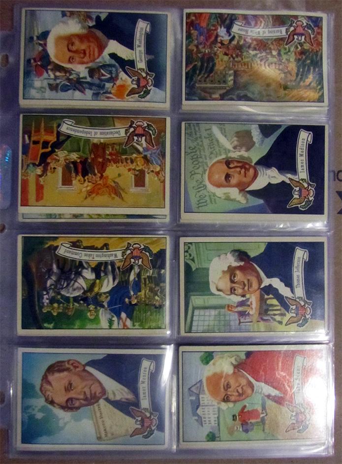 1956 Topps US Presidents Complete Set (1 of 1)