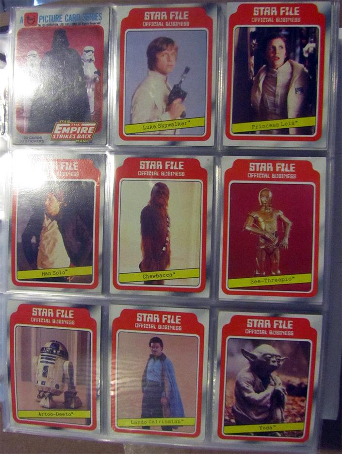 Topps Empire Strikes Back & Return Of Jedi Sets (1 of 5)