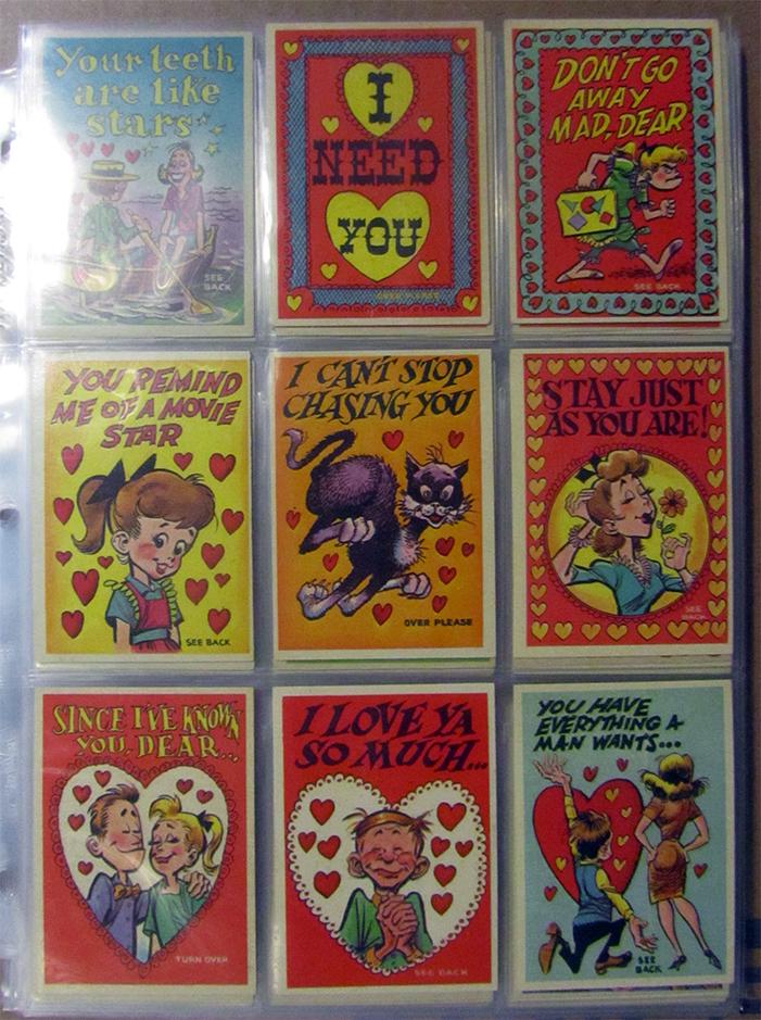 (2) Topps Funny Valentines Complete Sets (1 of 2)