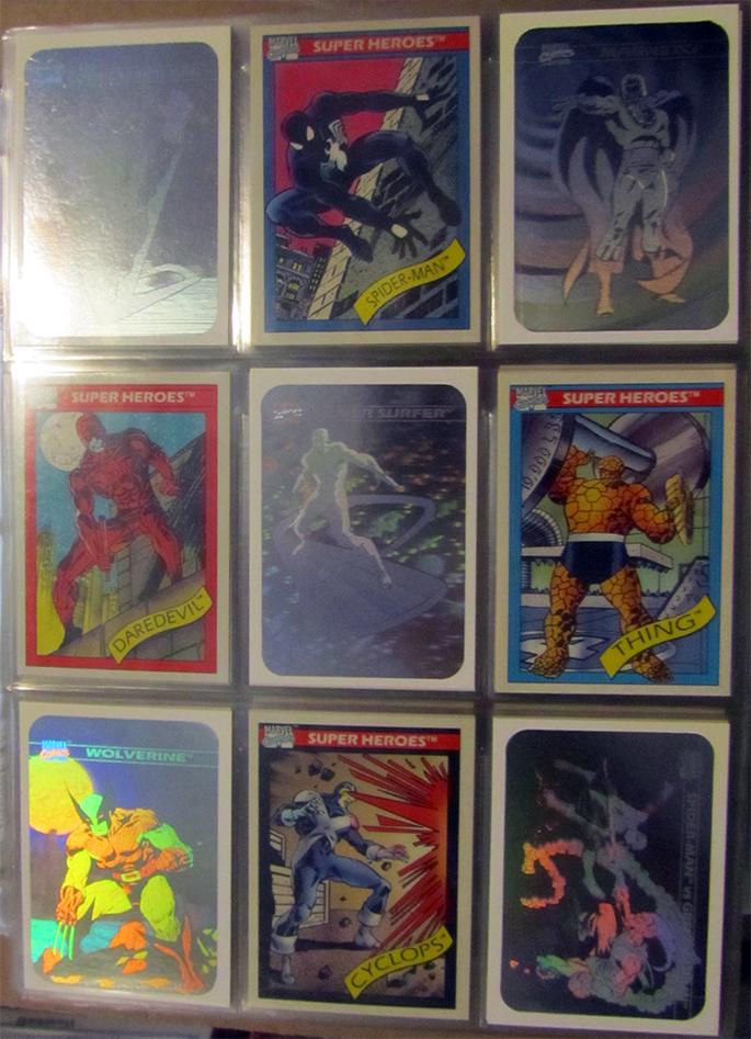 Complete Binder of Marvel Sets (1 of 9)