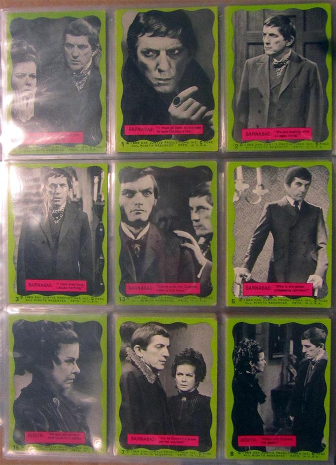 1968-1969 Philly Gum Dark Shadow Lot (1 of 2)