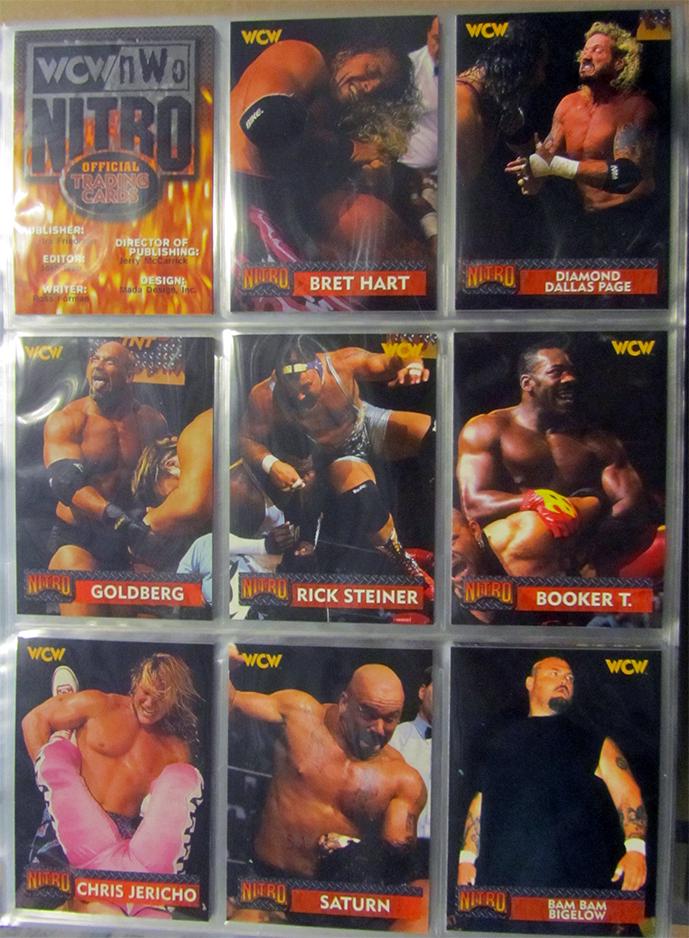 Binder full of modern Wrestling sets and Inserts (1 of 8)