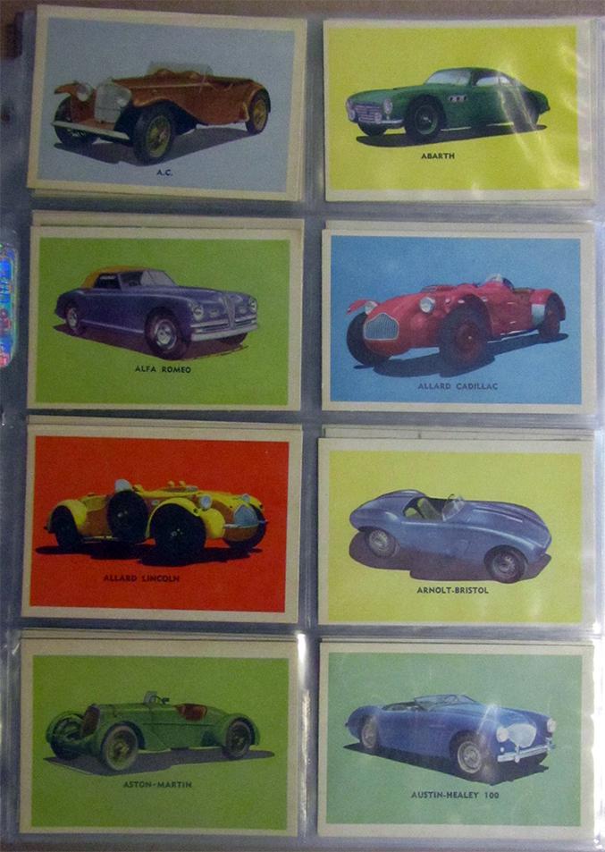 1953 Oak Manufacturing Automobiles Complete Set (1 of 1)