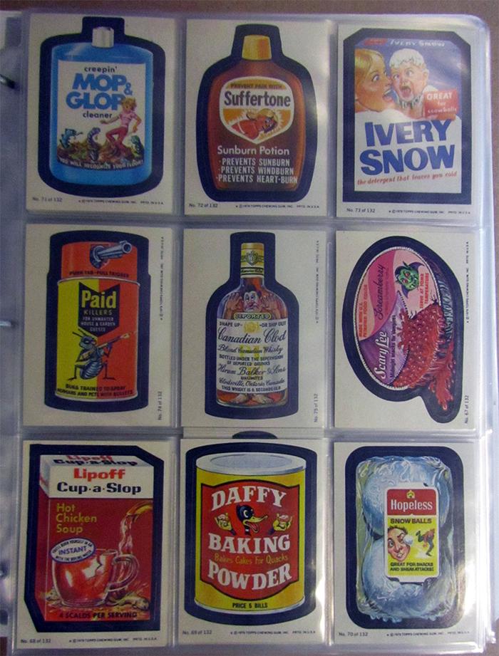 Lot of Sticker Related Non Sport Cards (1 of 4)