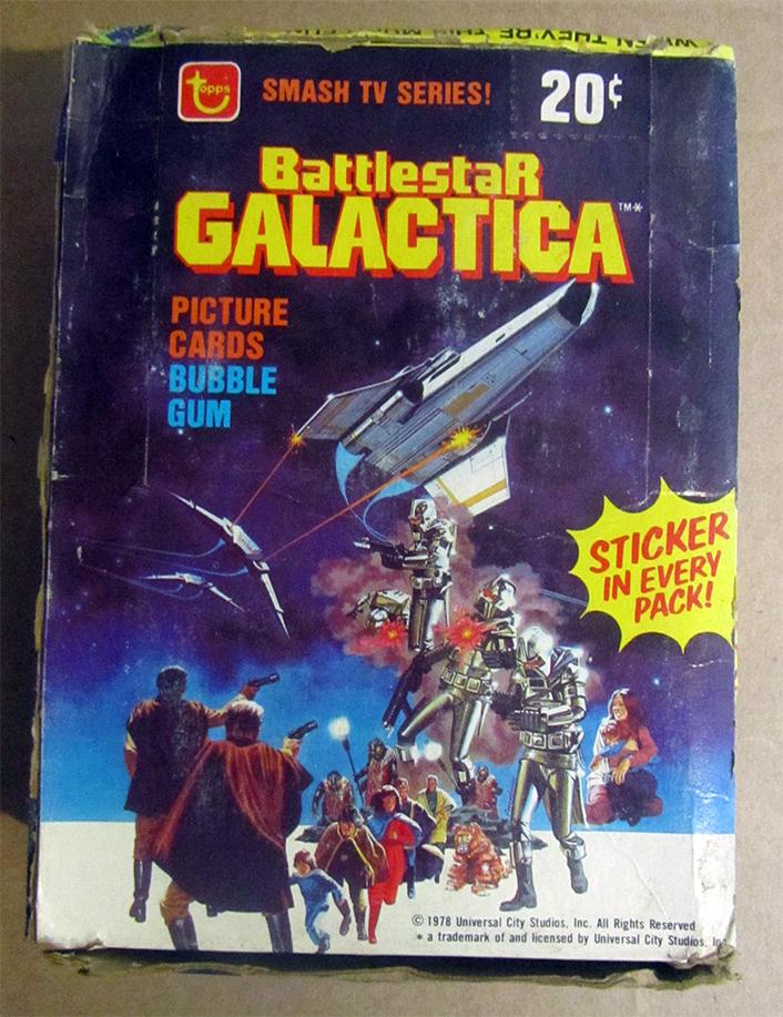 1978 Topps Battlestar Gallactica Unopened Wax Box (1 of 1)