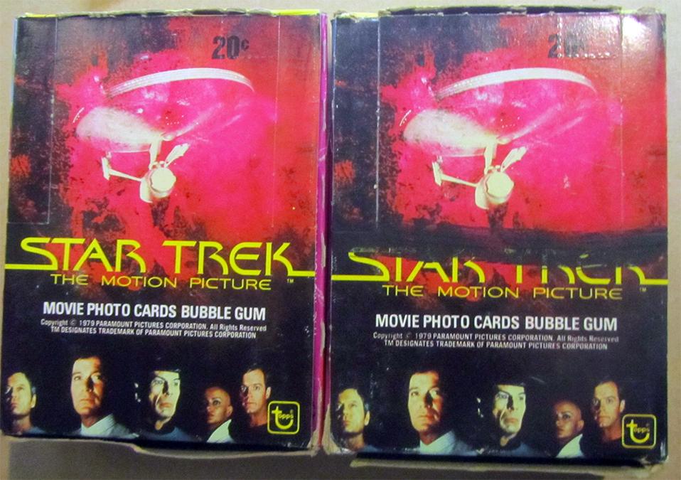 (2) 1979 Topps Star Trek Motion Pic. Wax Boxes (1 of 1)