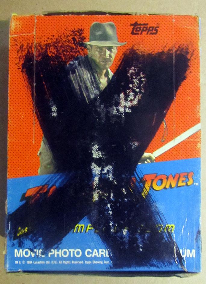 1984 Topps Indiana Jones Temple of Doom Wax Box (1 of 1)