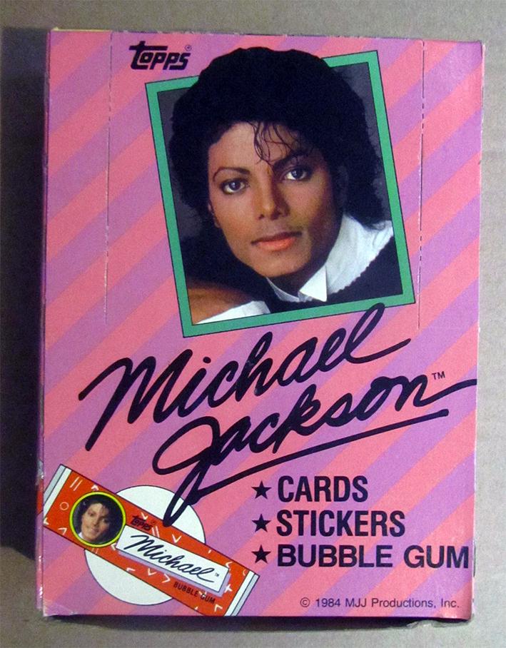 1984 Topps Michael Jackson Unopened Wax Box (1 of 1)