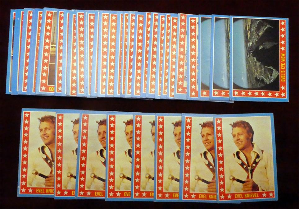 1974 Topps Evel Knievel (44 ) Assorted Cards (1 of 1)