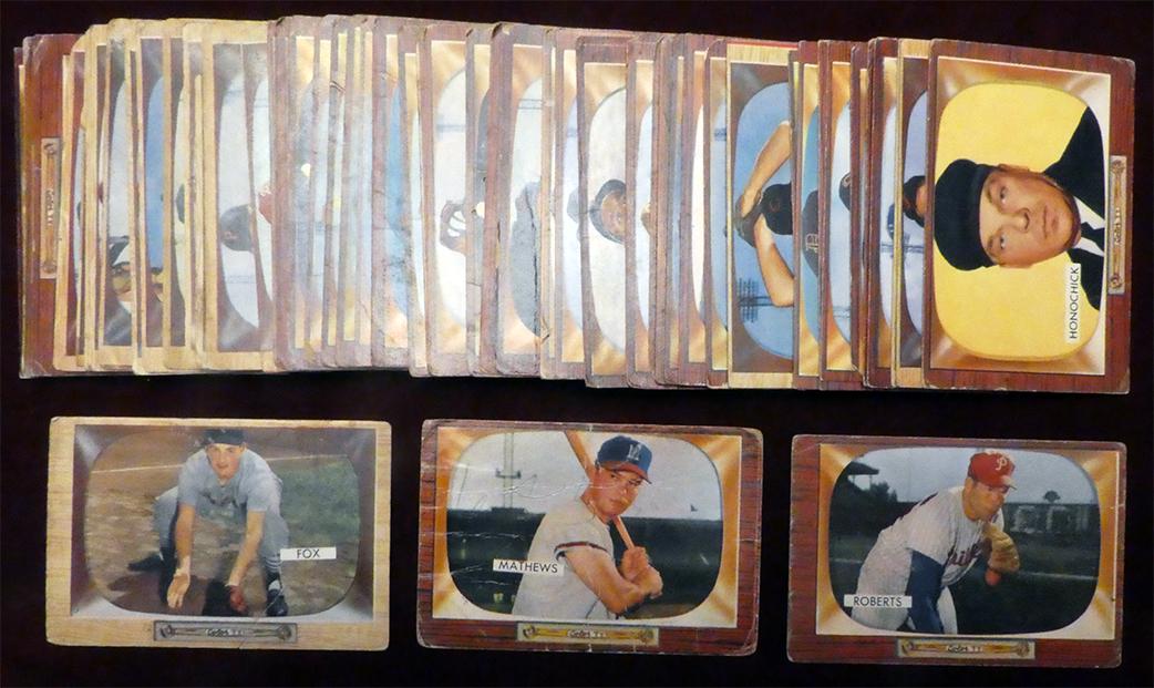 1955 Bowman Baseball (53) assorted Lower Grade (1 of 1)