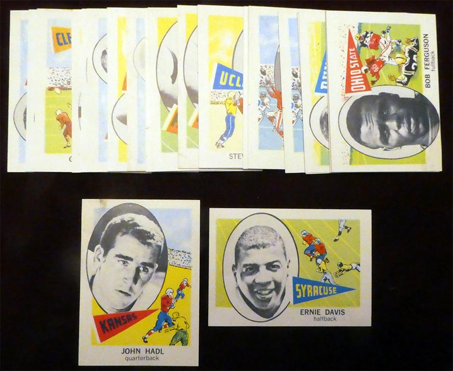 1961 Nu Card Scoops Football lot of (22) Cards (1 of 1)