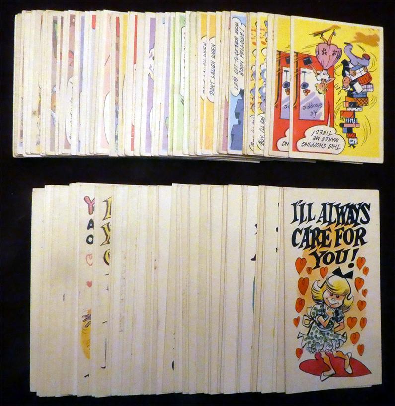 Large lot of asst. Topps Valentine Related Cards (1 of 1)