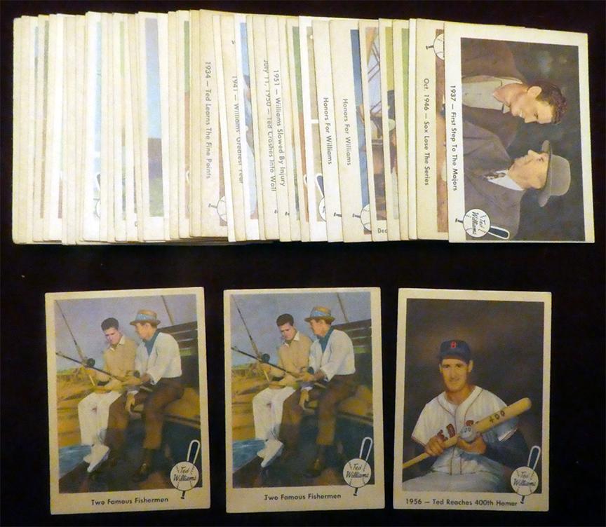1959 Fleer Ted Williams lot of (48) assorted (1 of 1)