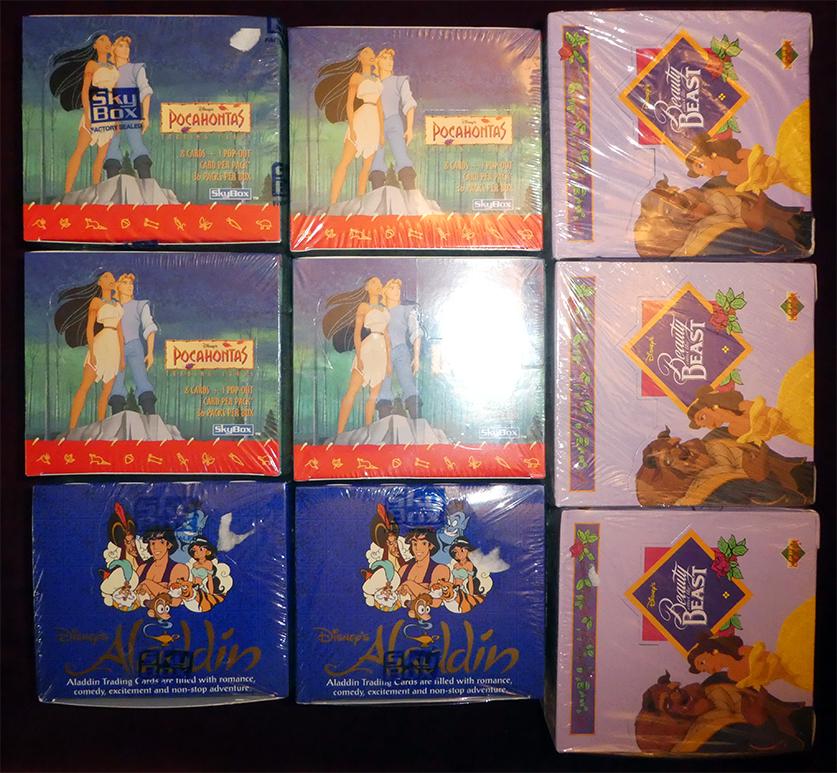 (9) Disney Related Unopened Pack Boxes (1 of 1)