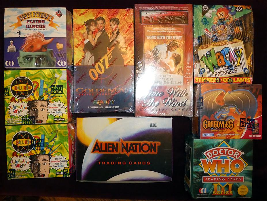 (9) Non Sport Unopened Pack Boxes (1 of 1)