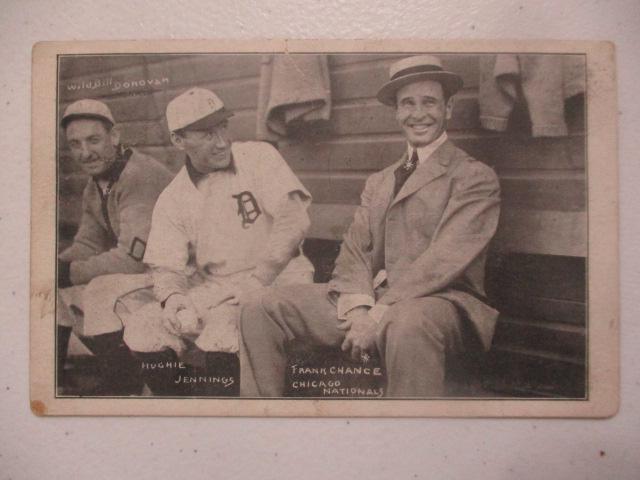 Postcard - Wild Bill Donovan, Hughie Jennings, and (1 of 5)