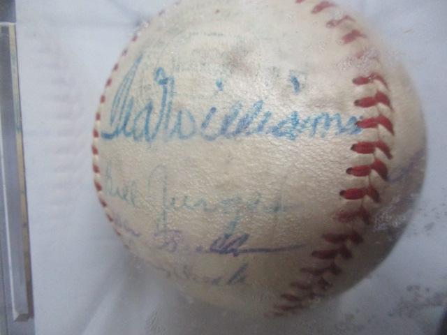 Ted Williams and Other Red Sox Players Signed Ball (1 of 7)
