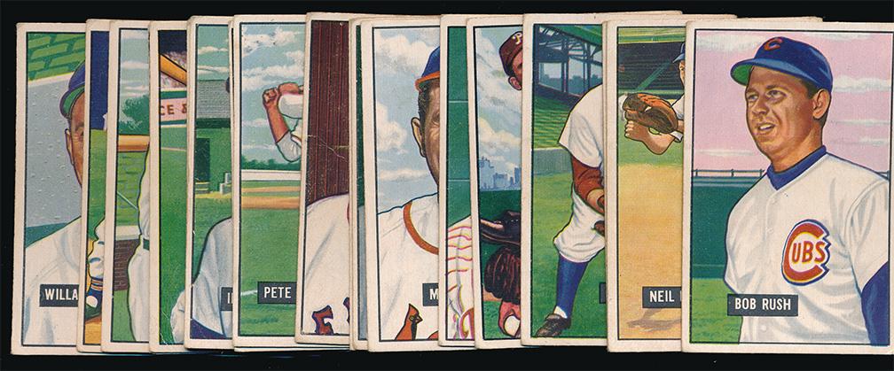 1951 Bowman Baseball (20) Different Low #'s Vg (1 of 2)