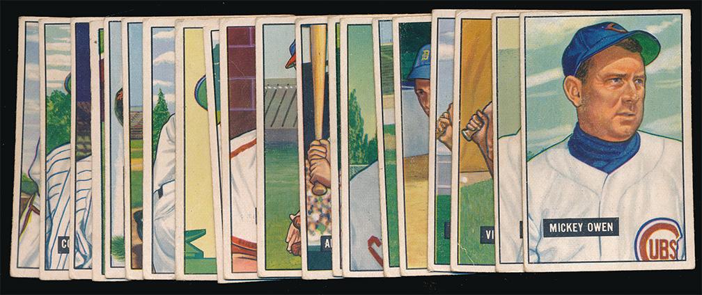 1951 Bowman Baseball (20) Different Low #'s Vg (1 of 2)