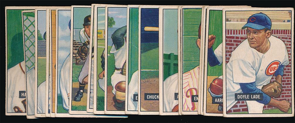 1951 Bowman Baseball (21) Different Low #'s Vg (1 of 2)