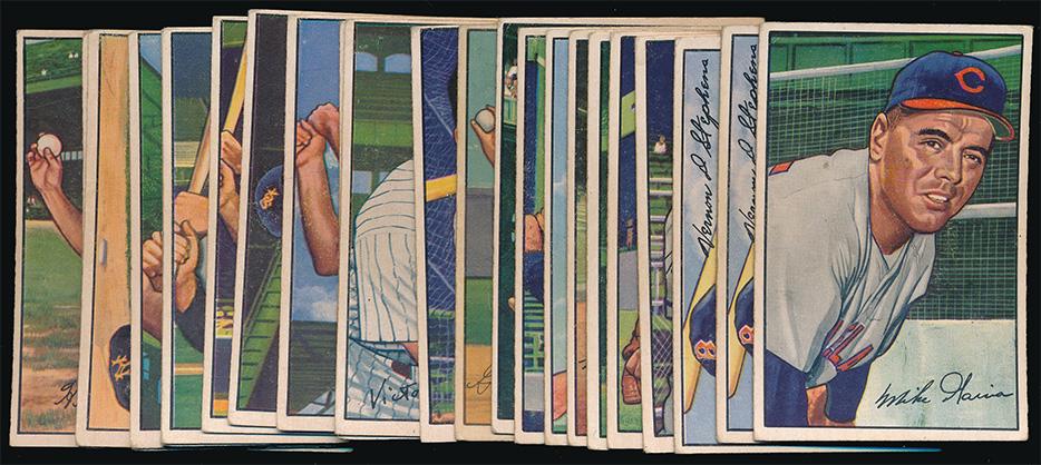 1952 Bowman Baseball 26 Assorted Low #'s Vg (1 of 2)