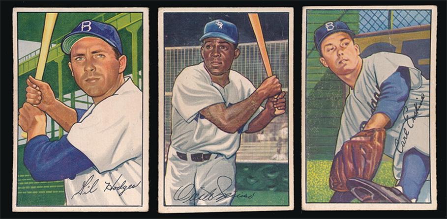 1952 Bowman Baseball 3 Star Cards Vg/Ex (1 of 2)