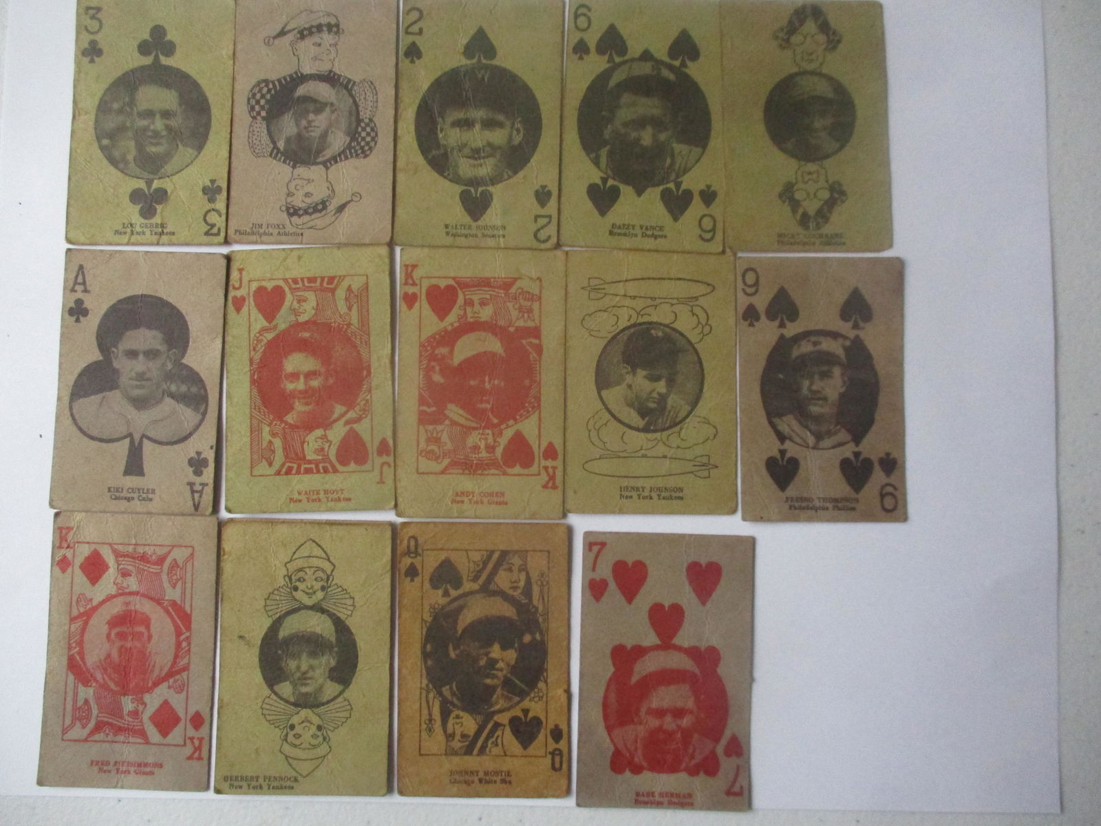 W560 Lou Gehrig, Jimmie Foxx, Walter Johnson (1 of 20)