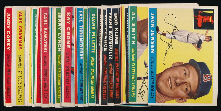 1955 Topps Baseball 37 Different Cards Ex (1 of 2)