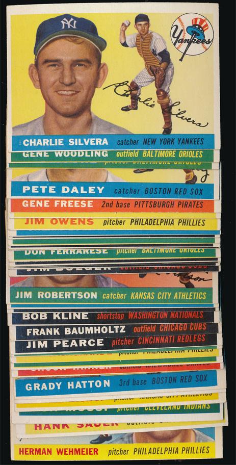 1955 Topps Baseball 36 Different Cards Ex+ (1 of 2)