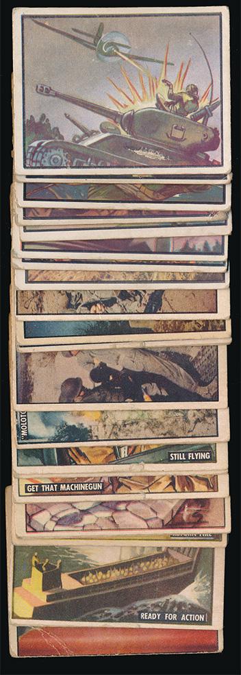 1950 Topps Freedom's War 28 Assorted Gd/Ex (1 of 4)