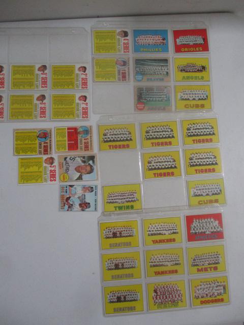 33 1967 & 1968 Team Cards & Checklists & 2 Other (1 of 7)