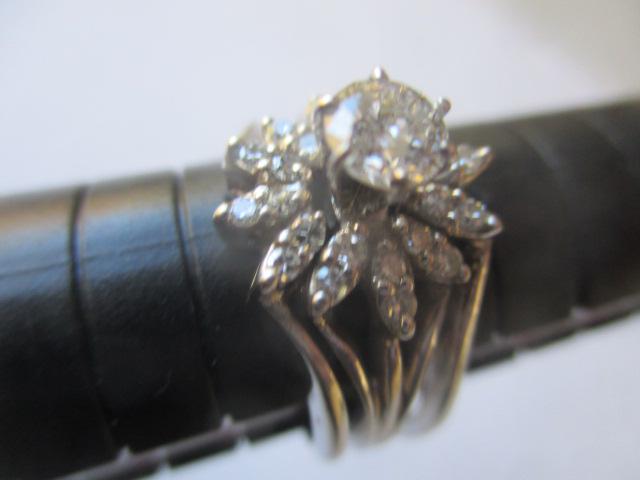 14K White Gold & Diamond 3 Ring Set - 1/2 Carat TW (1 of 4)