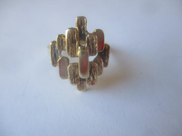 14K Gold Ring - Size 7 1/4 (1 of 5)