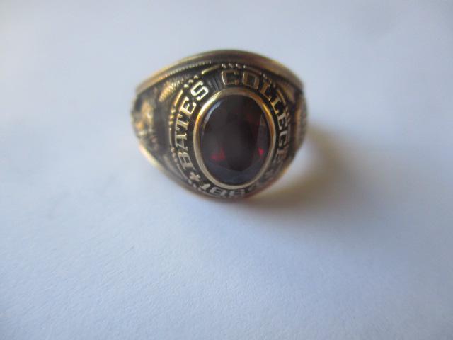 10K School Ring - Bates College - Size 6 1/4 (1 of 3)
